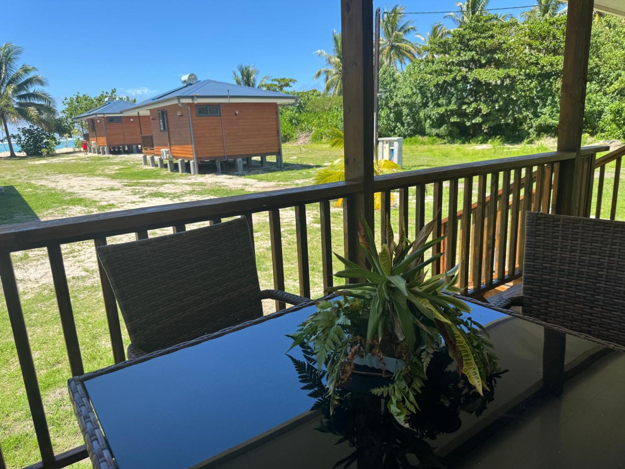 Parea Lodge Huahine Bungalow F2 #Miti Esterno foto